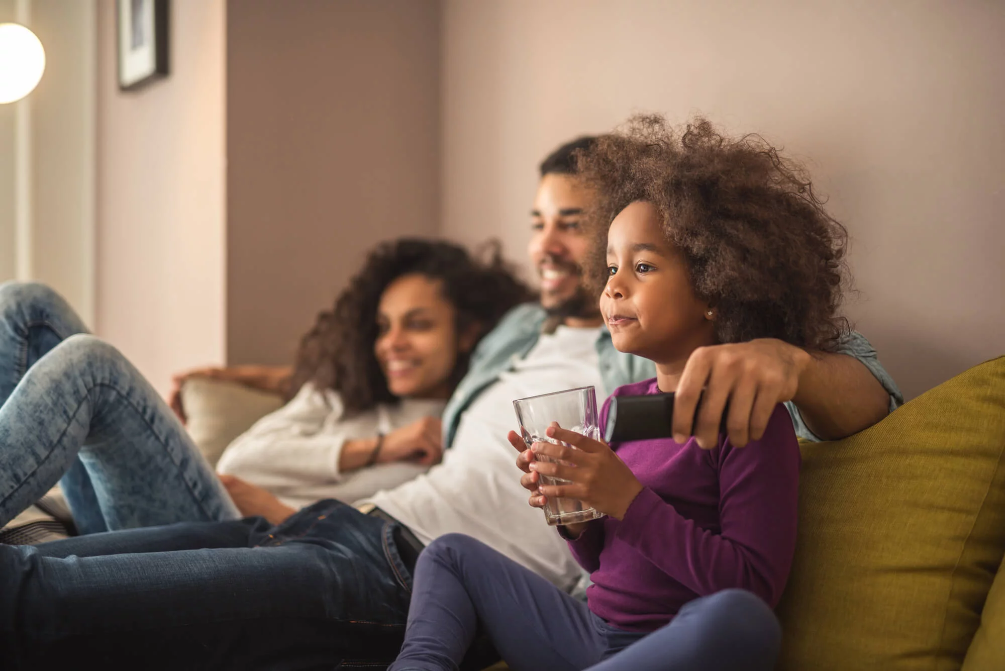 família em folga escolar